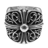 CHROME HEARTS クロムハーツ（原本無）  CLASSIC OVAL RING クラシック オーバル クロス リング【中古】