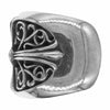 CHROME HEARTS クロムハーツ（原本無）  CLASSIC OVAL RING クラシック オーバル クロス リング【中古】