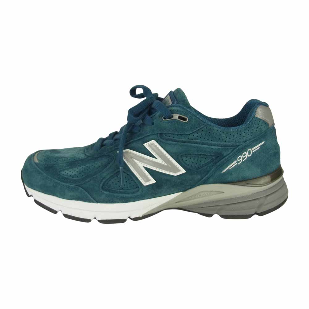 NEW BALANCE ニューバランス m990ns4  USA製 ローカット スニーカー ブルー系 26㎝【新古品】【未使用】【中古】