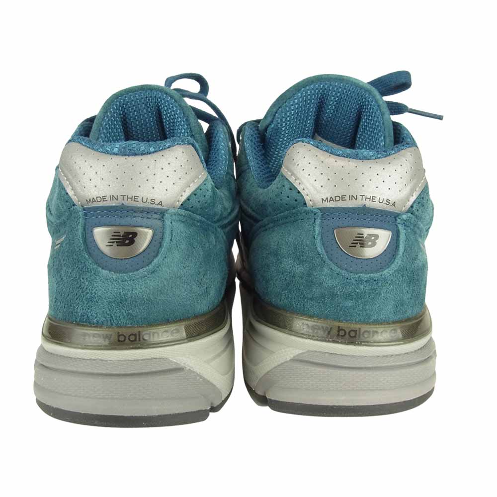 NEW BALANCE ニューバランス m990ns4  USA製 ローカット スニーカー ブルー系 26㎝【新古品】【未使用】【中古】