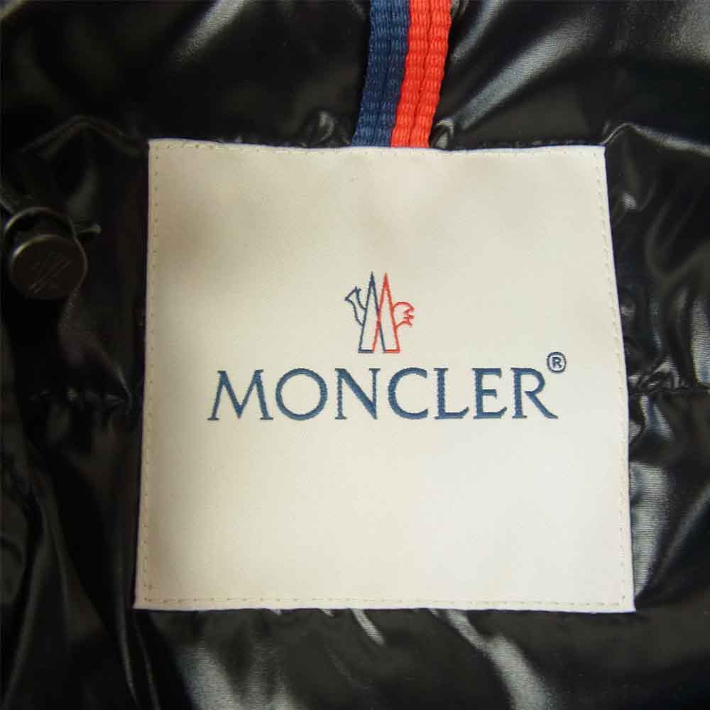 MONCLER モンクレール モンクレールジャパン表記タグ HUBERT ヒューバート ダウン ジャケット ネイビー系 1【極上美品】【中古】