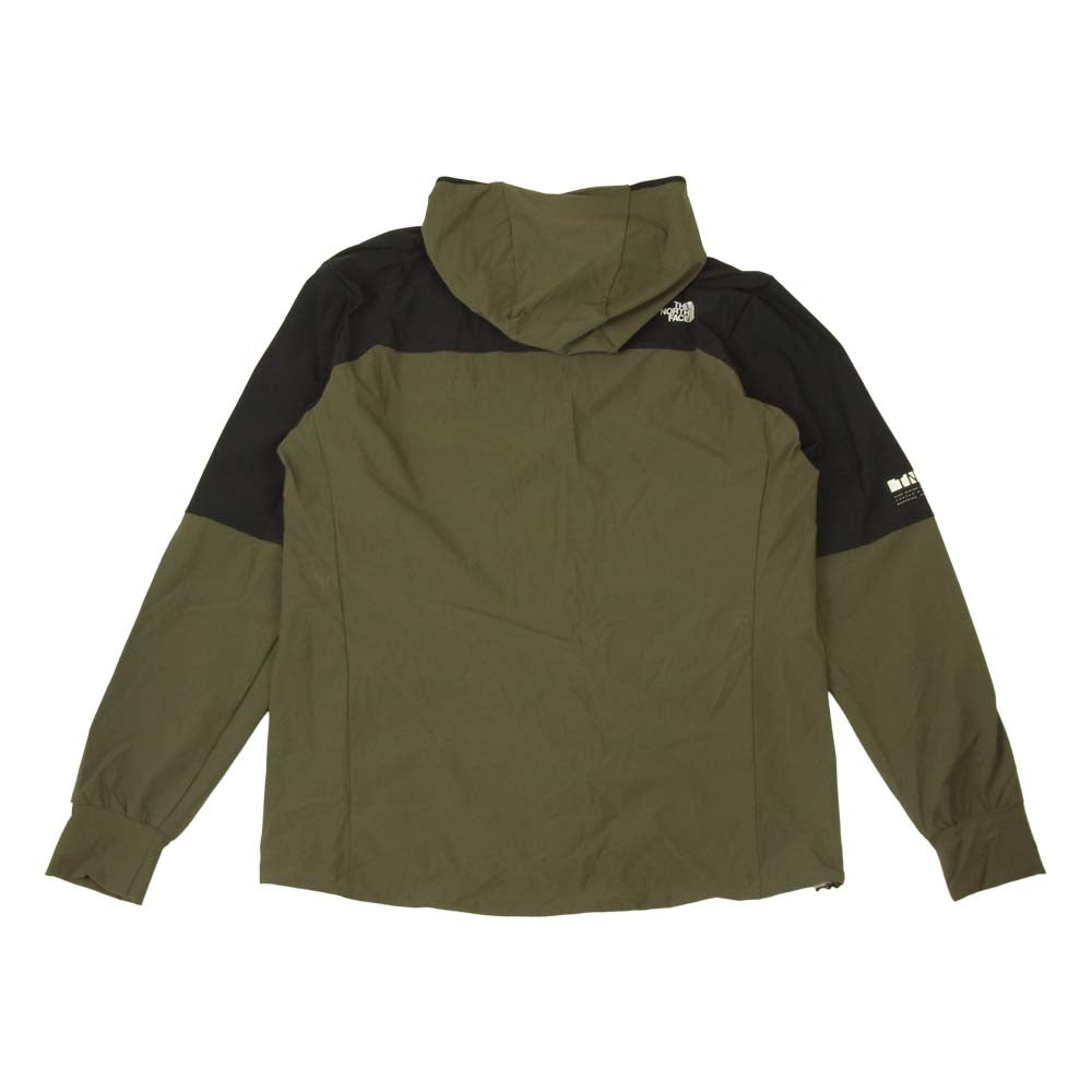 THE NORTH FACE ノースフェイス NP21986 Urban Active Flex Hoodie アーバン アクティブ フレックス フーディ ストレッチ ナイロン ジャケット カーキ系 XL【中古】