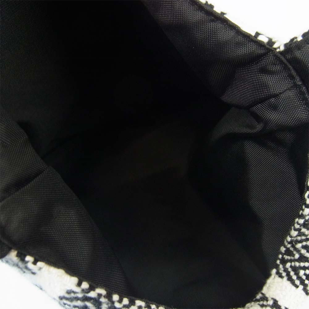 NEIGHBORHOOD ネイバーフッド WEAVING SHOULDER/C-LUGGAGE ショルダー バッグ ブラック系 ホワイト系 F【中古】