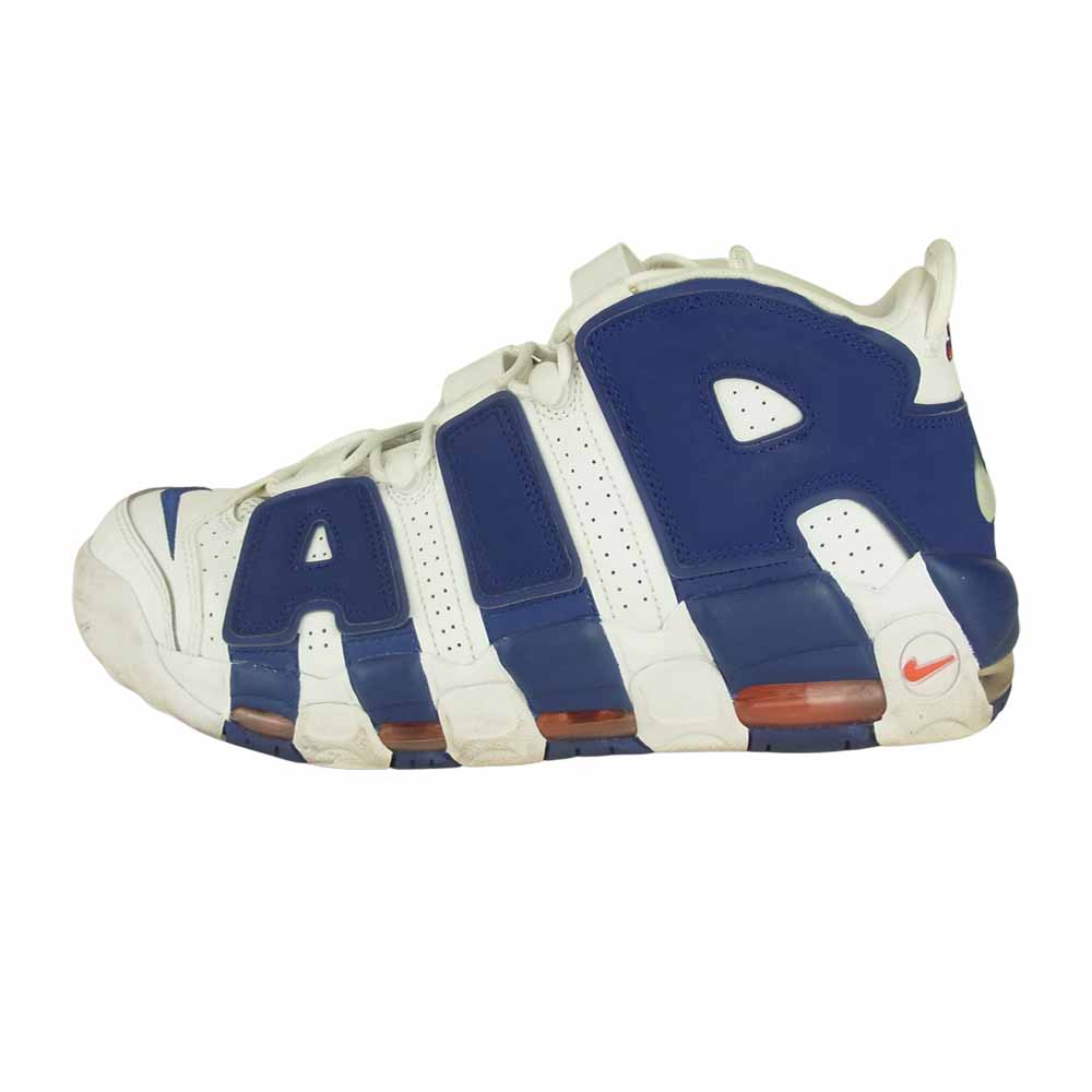 NIKE ナイキ 921948-101 AIR MORE UPTEMPO エア モア アップテンポ スニーカー ホワイト系 ネイビー系 28㎝【中古】