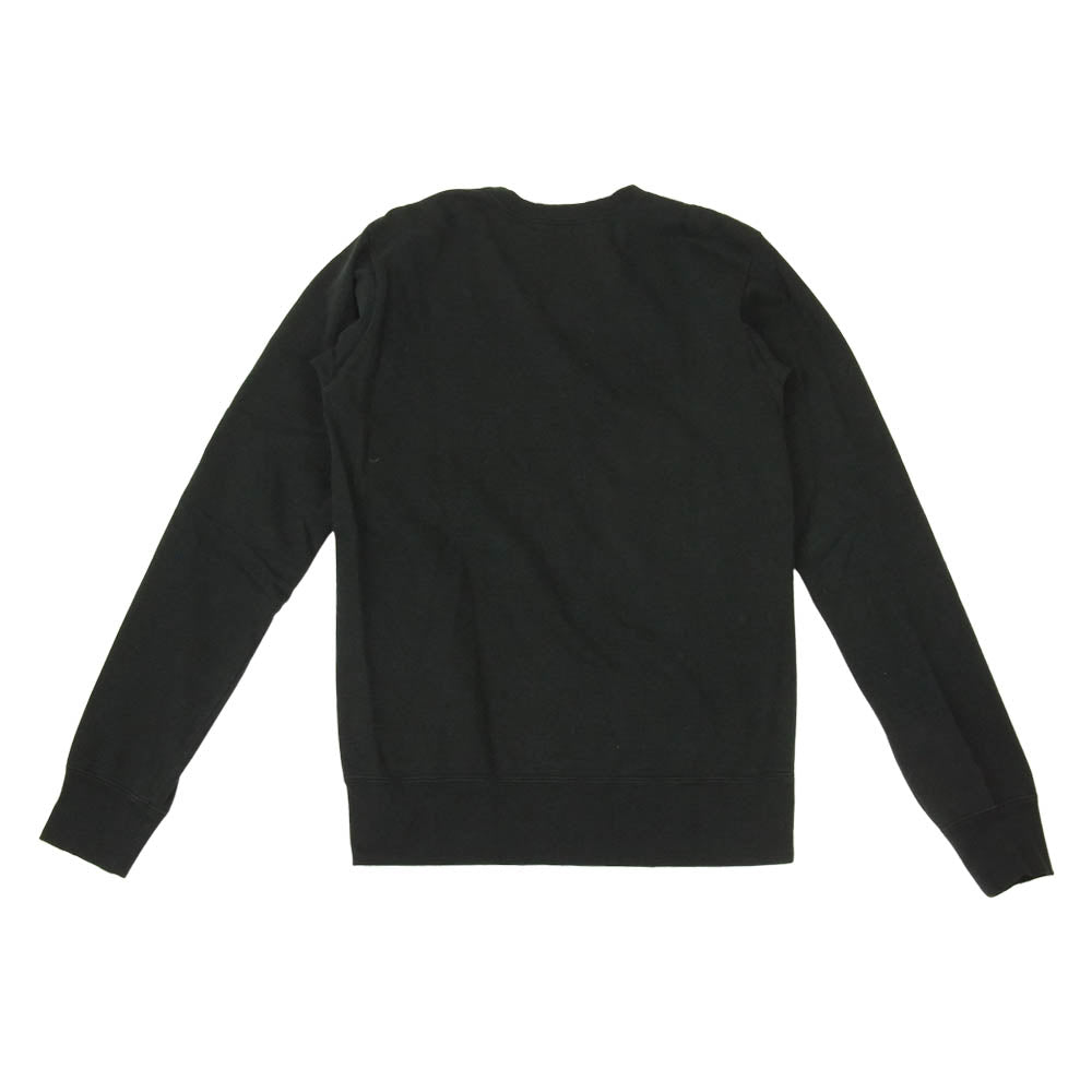 HYSTERIC GLAMOUR ヒステリックグラマー 0241CS03 ダメージ加工 ガールプリント スウェット ブラック系 S【中古】