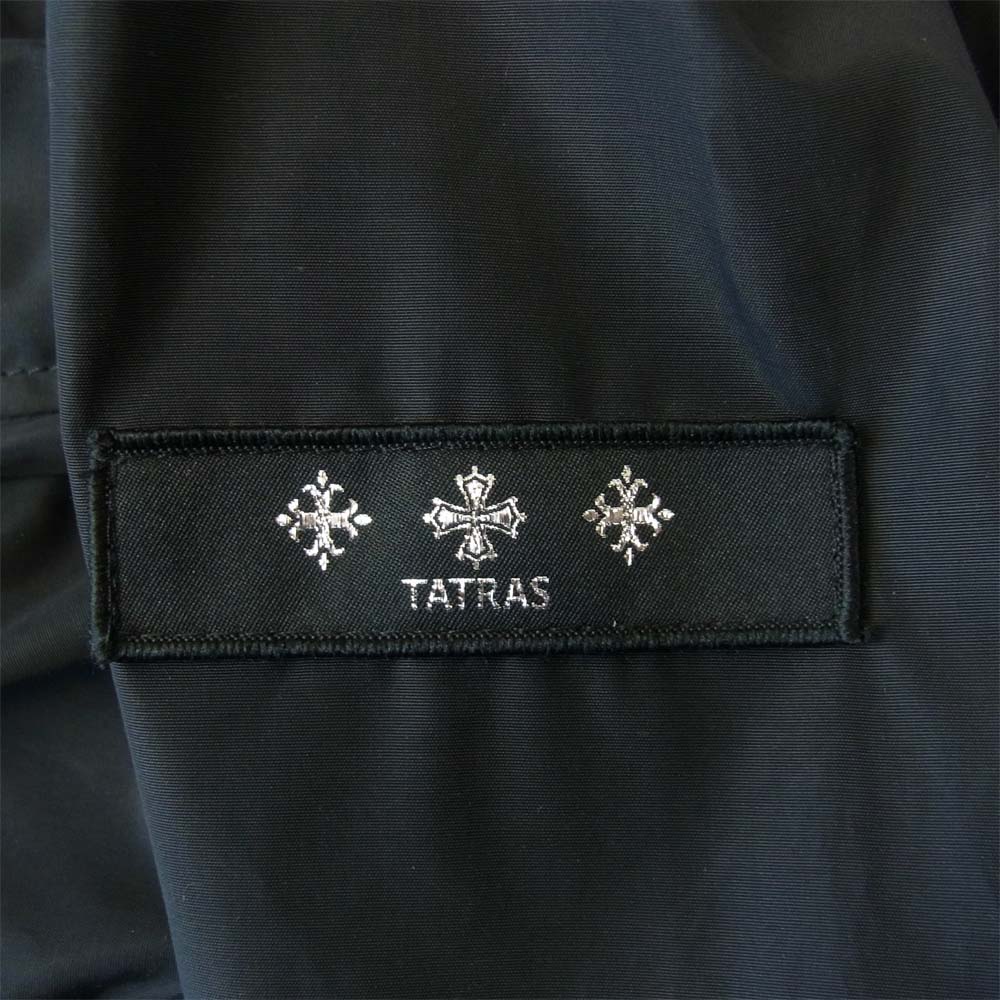 TATRAS タトラス MTA18S4544 BORBONE ボルボネ インナーダウンベスト付き 3way M-65 ジャケット ブラック系 1【中古】