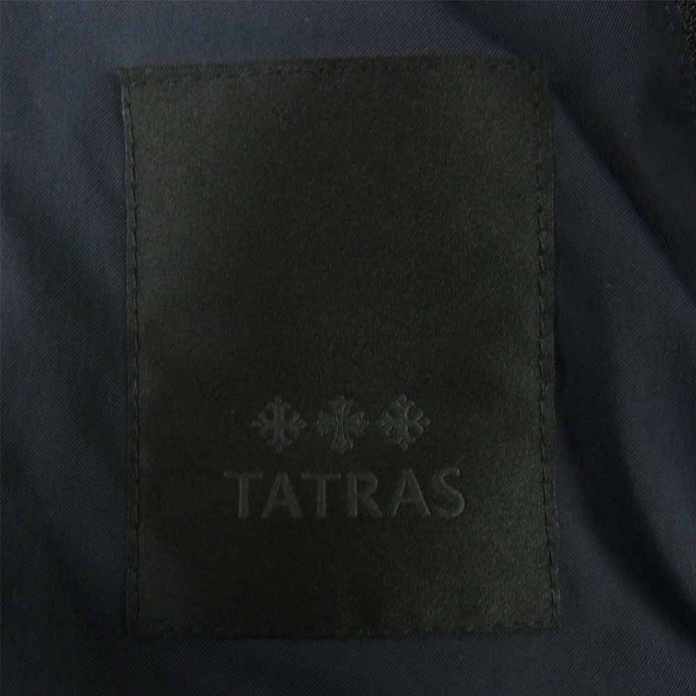 TATRAS タトラス MTA18S4542 CIPERO ストレッチナイロン フーデッド ジャケット ネイビー系 1【中古】