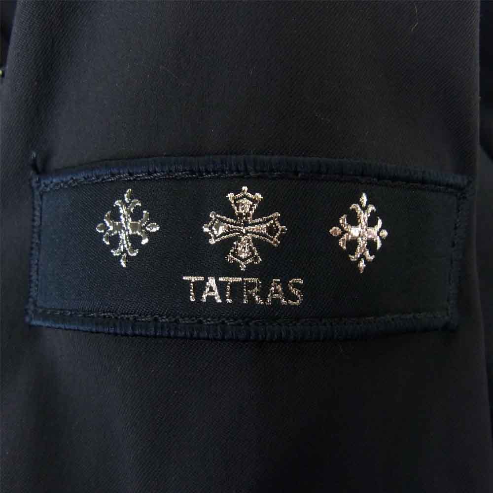 TATRAS タトラス MTA18S4542 CIPERO ストレッチナイロン フーデッド ジャケット ネイビー系 1【中古】