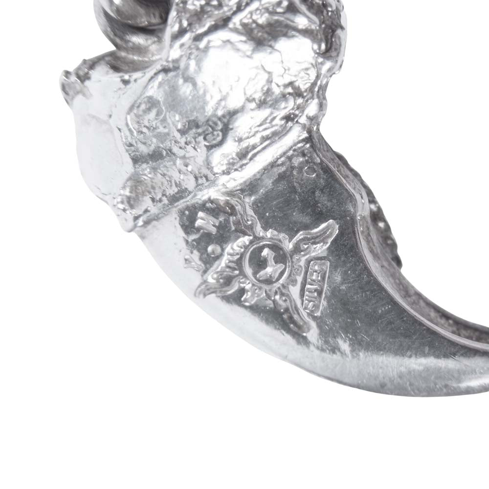 FIRST ARROW's ファーストアローズ ターコイズ ベアクロ― ペンダント トップ シルバー系【中古】