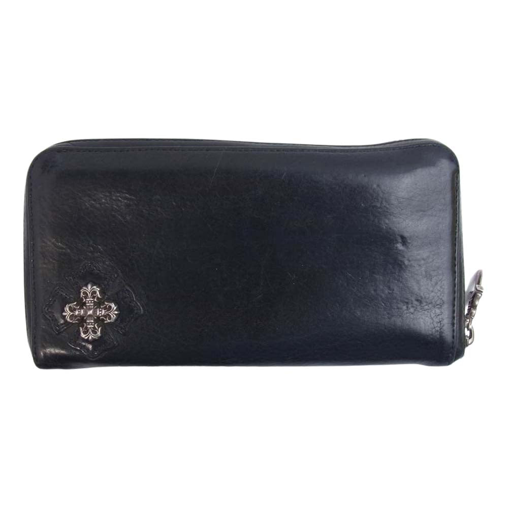 CHROME HEARTS クロムハーツ（原本無） REC F ZIP #2 フィリグリー ラウンドジップ ウォレット【中古】