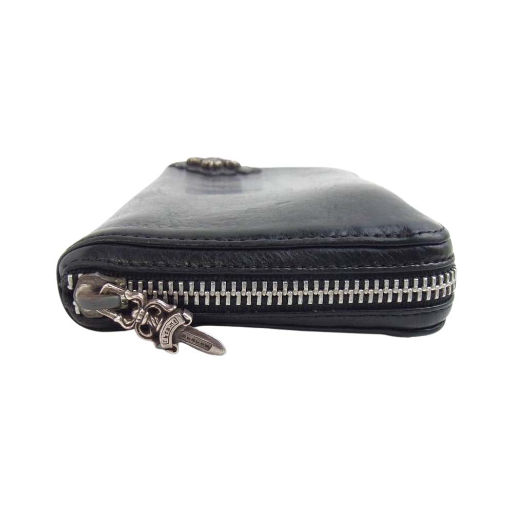 CHROME HEARTS クロムハーツ（原本無） REC F ZIP #2 フィリグリー ラウンドジップ ウォレット【中古】