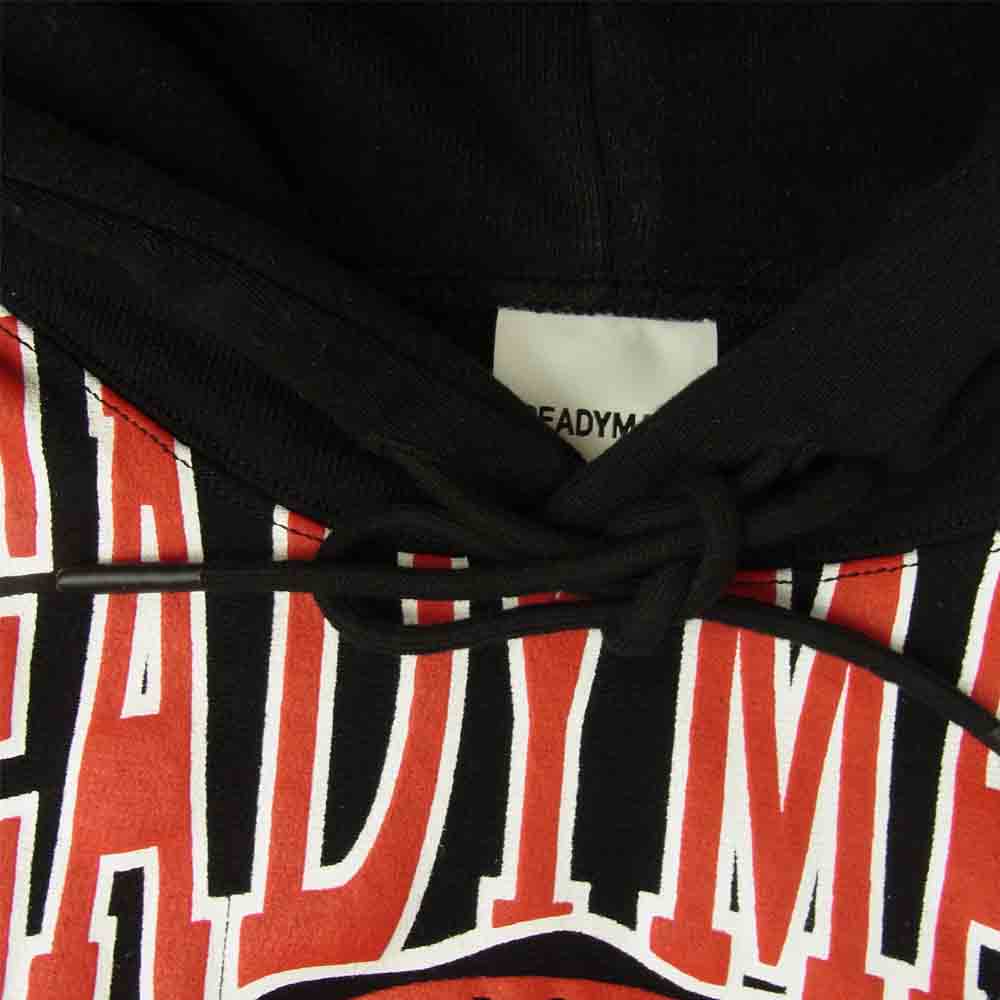 READY MADE レディメイド RE-CO-BK-00-00-195 HOODIE R.MUTT パーカー ブラック系 L【中古】