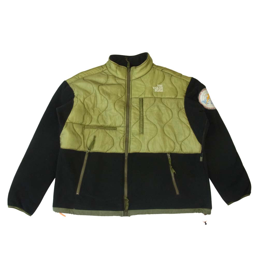 READY MADE レディメイド RE-PO-BL-00-00-110 FREECE JACKET フリースジャケット ブラック系 カーキ系 3【中古】