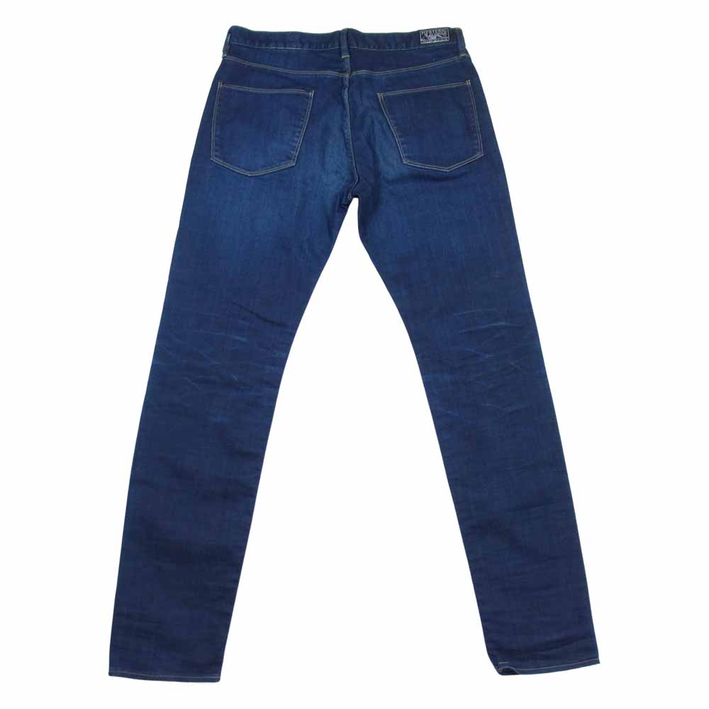 HYSTERIC GLAMOUR ヒステリックグラマー 0263AP10 USED加工 ISKO スリム デニム パンツ インディゴブルー系 32【中古】