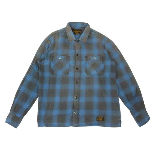NEIGHBORHOOD ネイバーフッド 16SS 161ARNH-SHM04 B&C/C-SHIRT.LS チェック 長袖 シャツ ブルー系 M【中古】