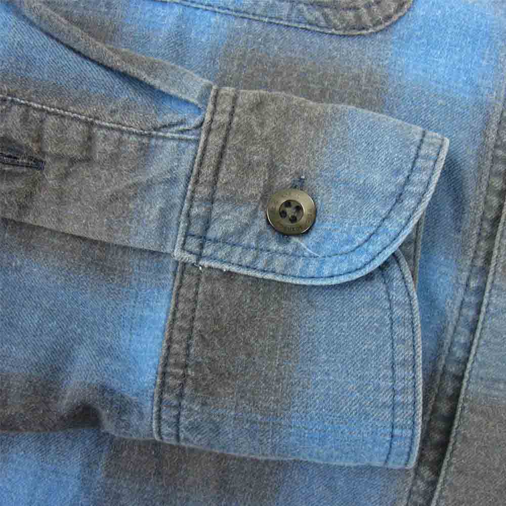 NEIGHBORHOOD ネイバーフッド 16SS 161ARNH-SHM04 B&C/C-SHIRT.LS チェック 長袖 シャツ ブルー系 M【中古】