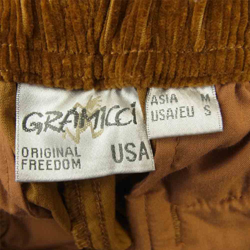 Gramicci グラミチ GMP-20F1659 Corduroy New Narrow Pants コーデュロイ ニュー ナロー パンツ ブラウン系 M【中古】