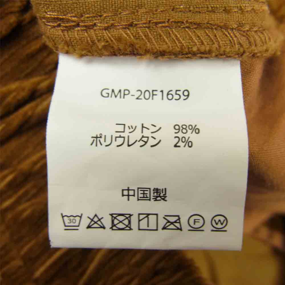 Gramicci グラミチ GMP-20F1659 Corduroy New Narrow Pants コーデュロイ ニュー ナロー パンツ ブラウン系 M【中古】