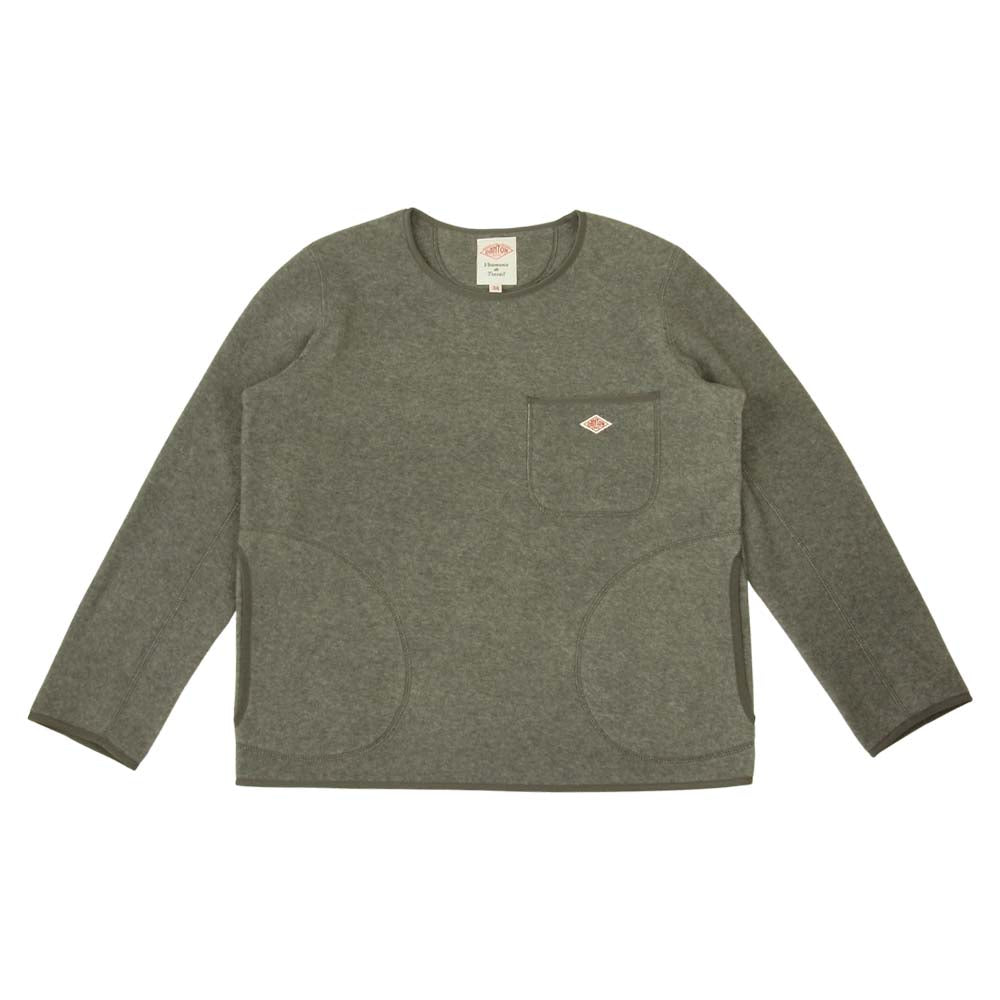 Danton ダントン WOMEN'S FLEECE CREWNECK P.O フリース プルオーバー グレー系 34【中古】