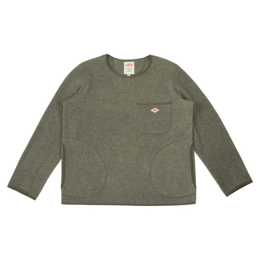 Danton ダントン WOMEN'S FLEECE CREWNECK P.O フリース プルオーバー グレー系 34【中古】