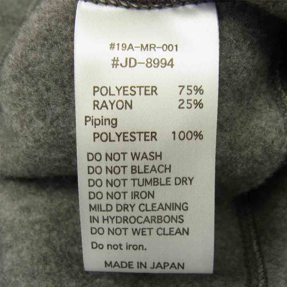 Danton ダントン WOMEN'S FLEECE CREWNECK P.O フリース プルオーバー グレー系 34【中古】
