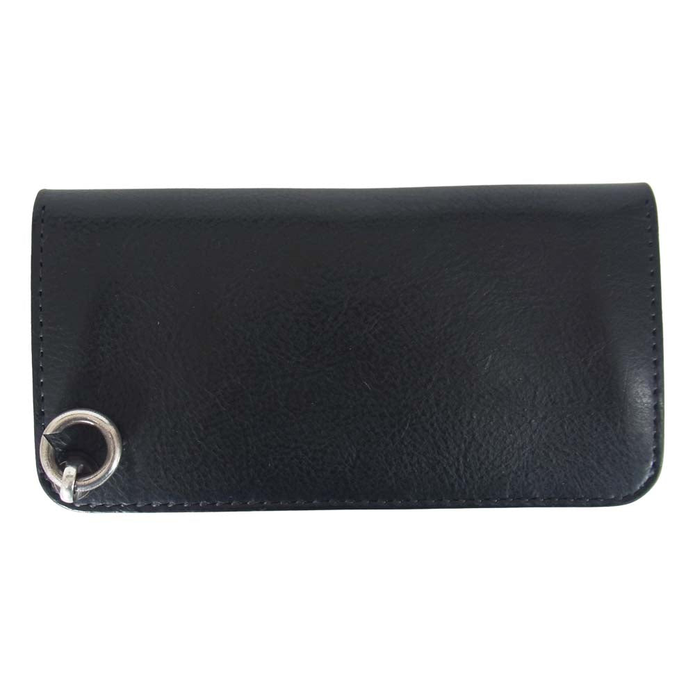 LYNCH SILVERSMITH リンチシルバースミス LNC708 DEVELOP BIKER WALLET バイカーウォレット MINERVA BOX ミネルバボックス レザー ブラック系【中古】