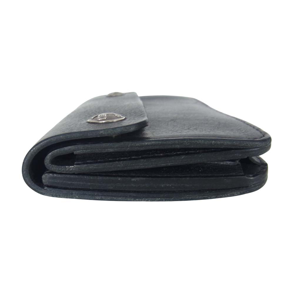 LYNCH SILVERSMITH リンチシルバースミス LNC708 DEVELOP BIKER WALLET バイカーウォレット MINERVA BOX ミネルバボックス レザー ブラック系【中古】