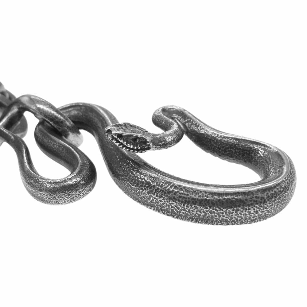 LYNCH SILVERSMITH リンチシルバースミス LNC611805407×13 SNAKE JOINT スネーク ジョイントWALLET CHAIN ウォレット チェーン シルバー系【中古】