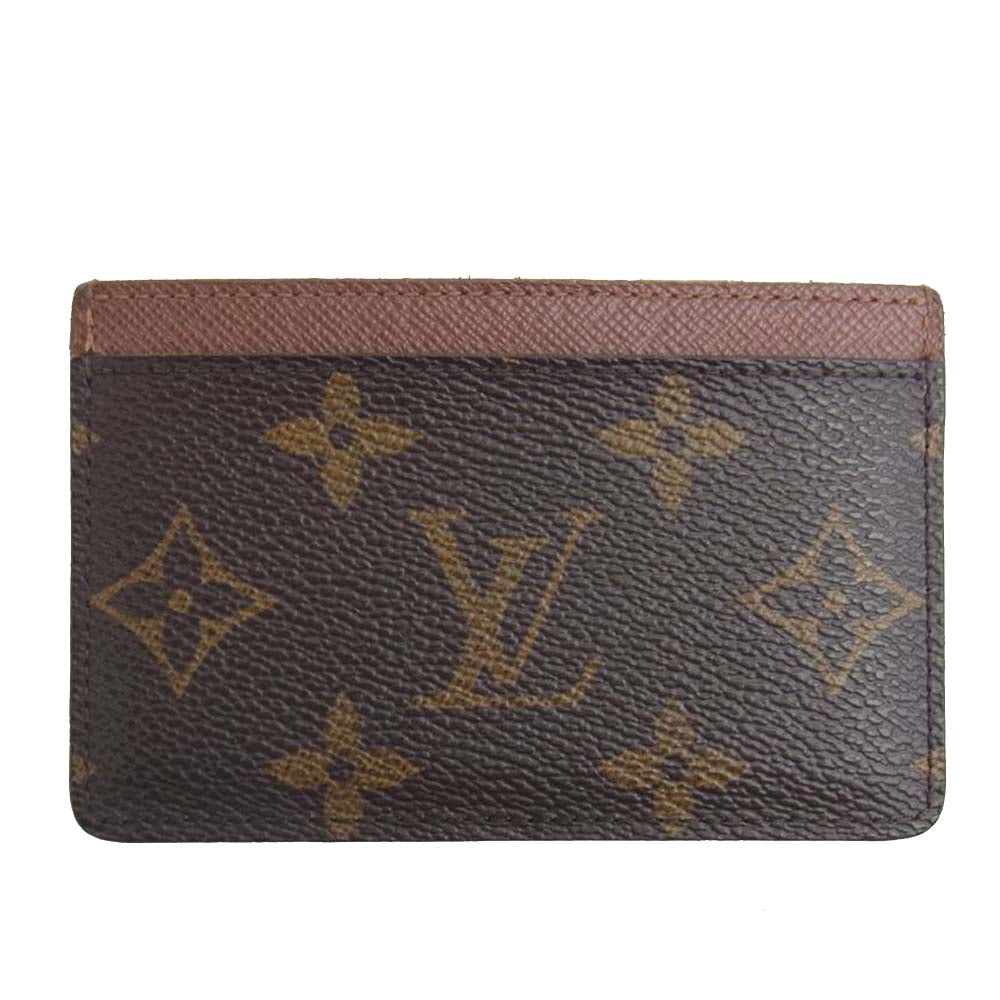 LOUIS VUITTON ルイ・ヴィトン M61733 モノグラム ポルトカルト サーンプル 名刺入れ カードケース ブラウン系【中古】