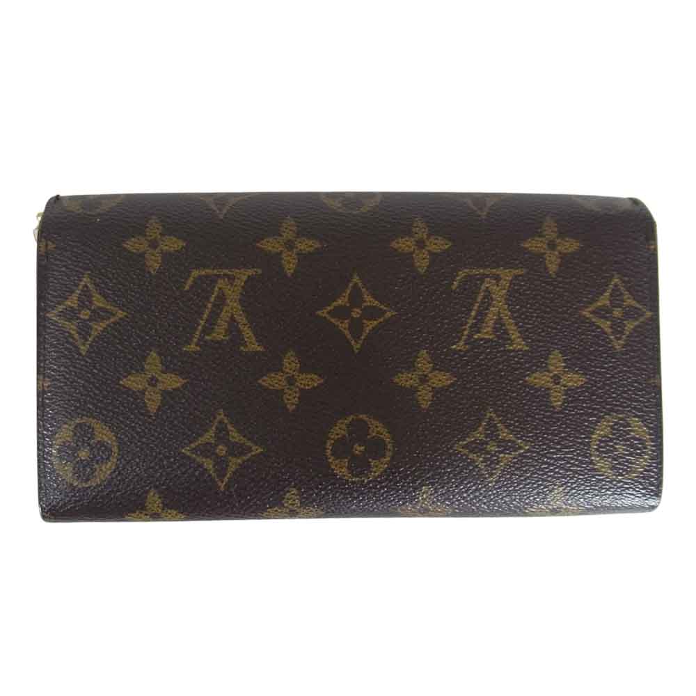 LOUIS VUITTON ルイ・ヴィトン M61734 ポルトフォイユ サラ 長財布 ブラウン系【中古】