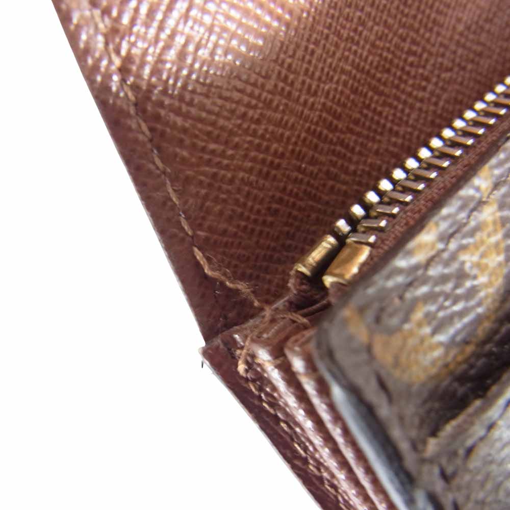LOUIS VUITTON ルイ・ヴィトン M61734 ポルトフォイユ サラ 長財布 ブラウン系【中古】