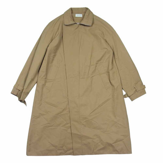 FACTOTUM ファクトタム C/Nクリアツイル ライダーストレンチコート ベージュ系 44【美品】【中古】