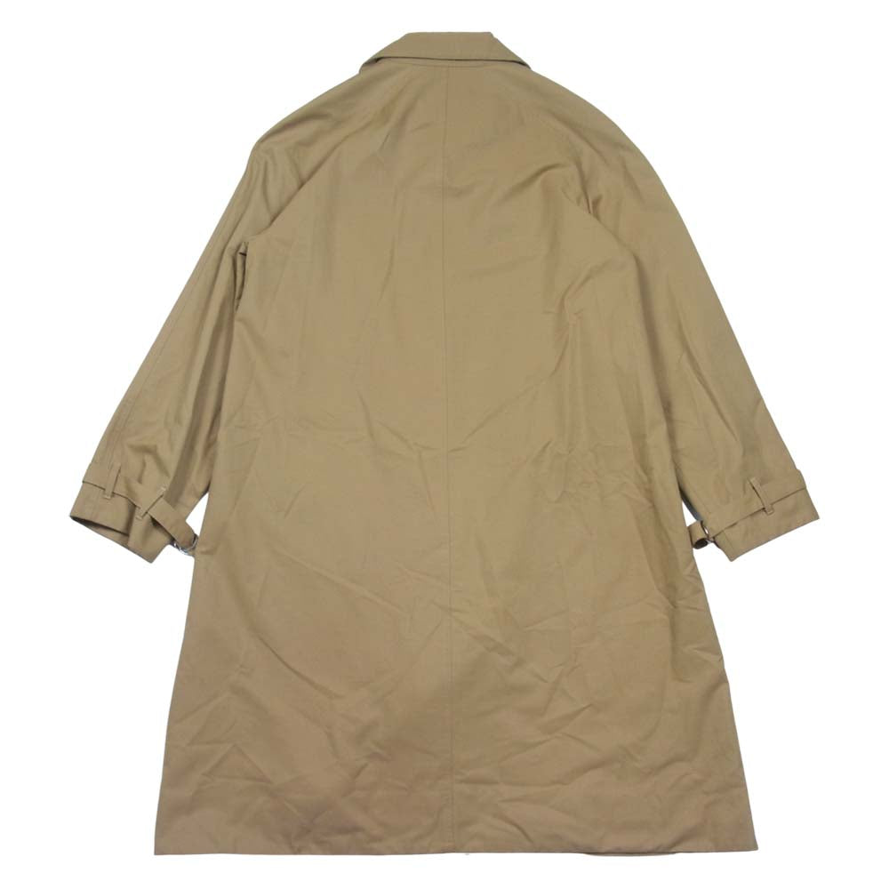 FACTOTUM ファクトタム C/Nクリアツイル ライダーストレンチコート ベージュ系 44【美品】【中古】