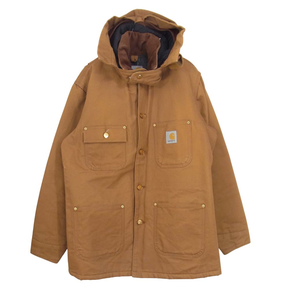 Carhartt カーハート C001 DUCK CHORE COAT ダック チョア コート カバーオール ブラウン系 ONE SIZE【中古】