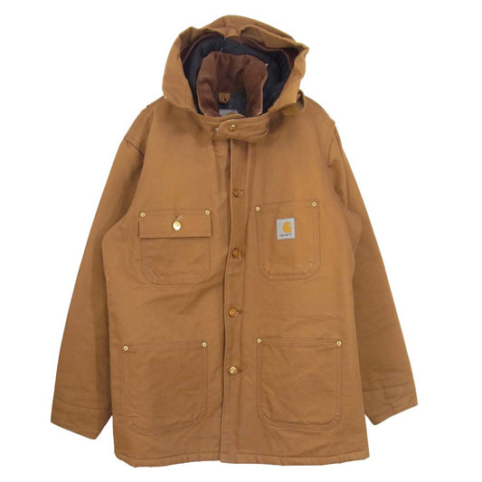 Carhartt カーハート C001 DUCK CHORE COAT ダック チョア コート カバーオール ブラウン系 ONE SIZE【中古】