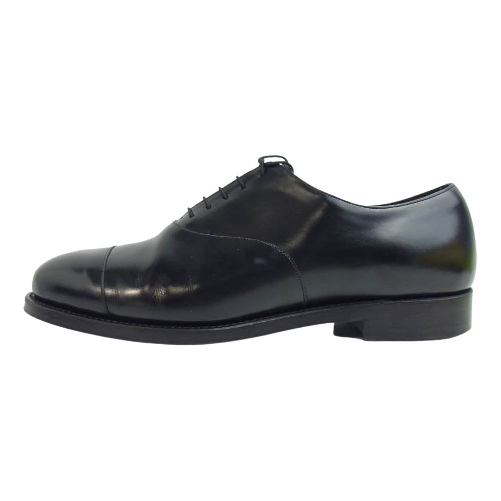 foot the coacher フットザコーチャー FS143406-I FRENCH STYLE BALMORAL モールトン10 ストレートチップ シューズ ブラック系 10INCH【中古】
