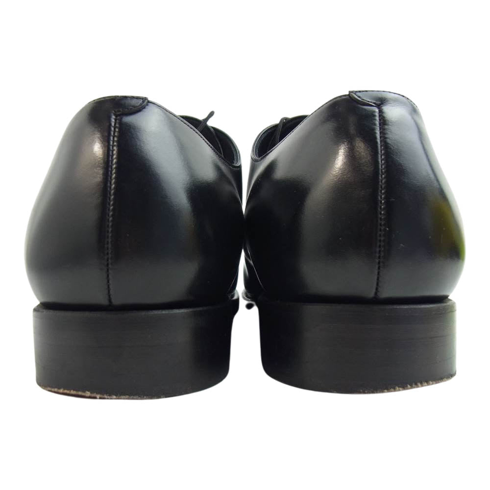foot the coacher フットザコーチャー FS143406-I FRENCH STYLE BALMORAL モールトン10 ストレートチップ シューズ ブラック系 10INCH【中古】