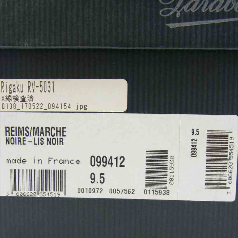 Paraboot パラブーツ 099412 REIMS LIS NOIR リスレザー ランス ノワール コイン ローファー ブラック系 9.5【中古】
