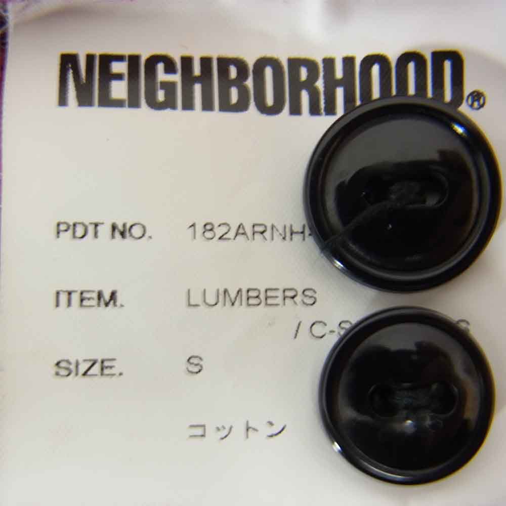 NEIGHBORHOOD ネイバーフッド 182ARNH-SHM01 LUMBERS / C-SHIRT.LS ブロックチェック 長袖 シャツ ネルシャツ レッド系 S【中古】