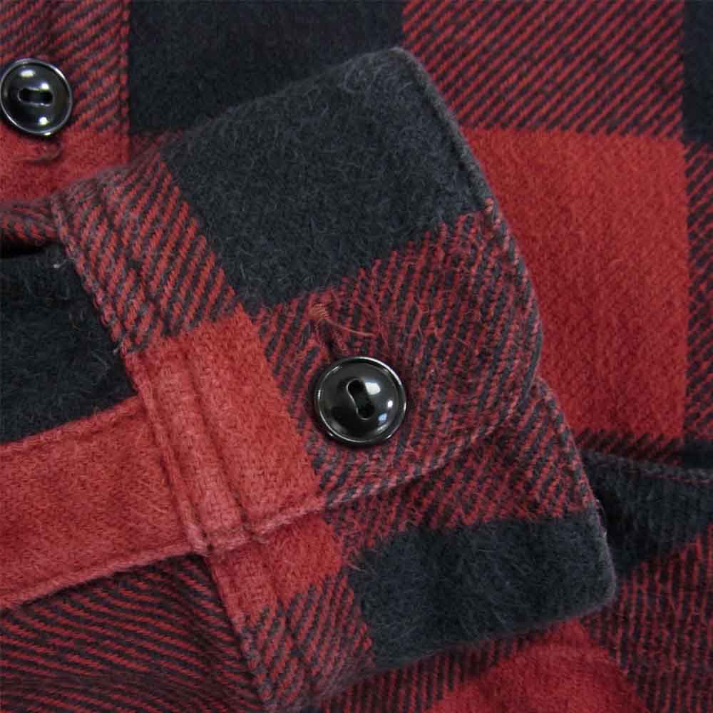NEIGHBORHOOD ネイバーフッド 182ARNH-SHM01 LUMBERS / C-SHIRT.LS ブロックチェック 長袖 シャツ ネルシャツ レッド系 S【中古】