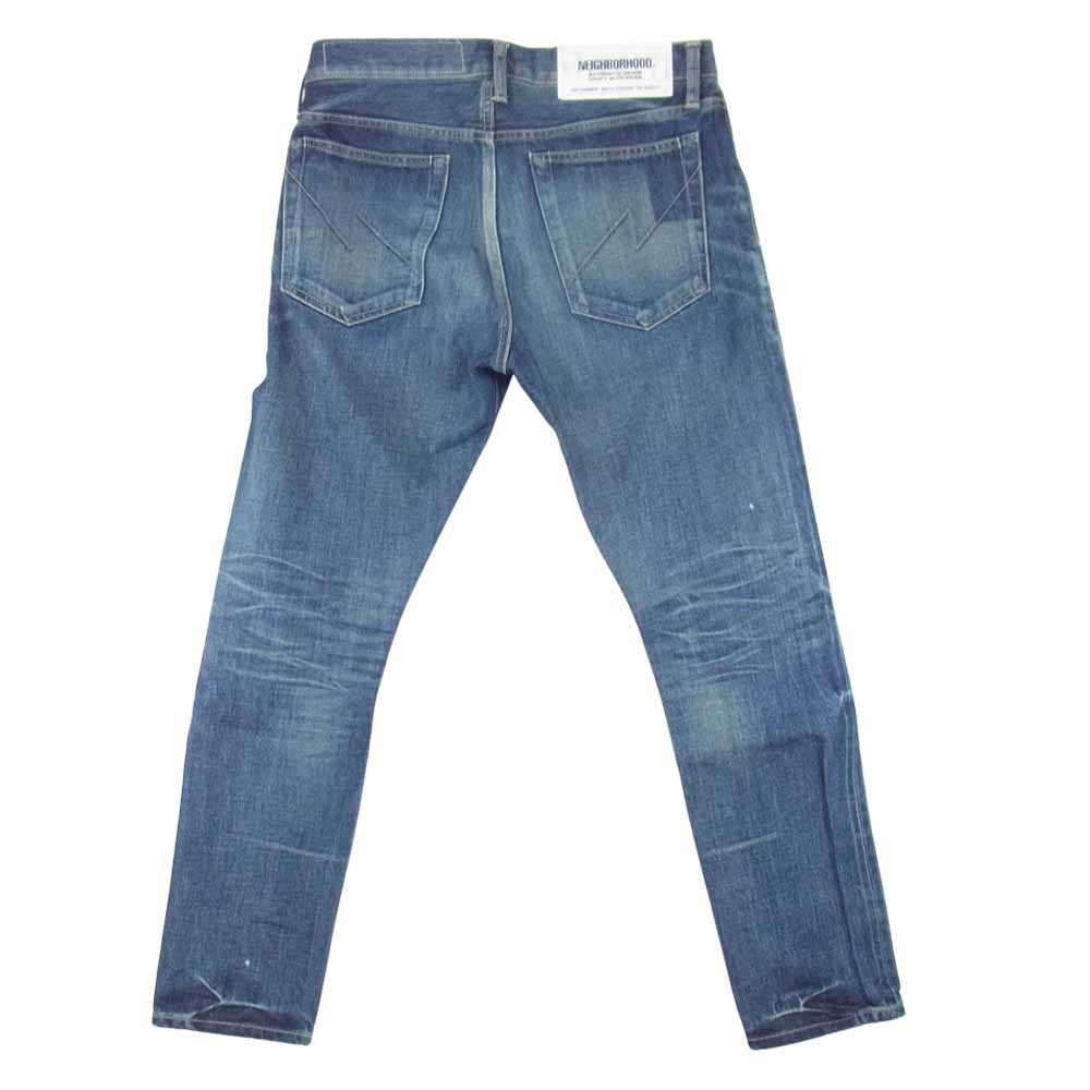 NEIGHBORHOOD ネイバーフッド 201XBNH-PTM12 WASHED DP NARROW / 14OZ-PT デニム パンツ インディゴブルー系 S【中古】