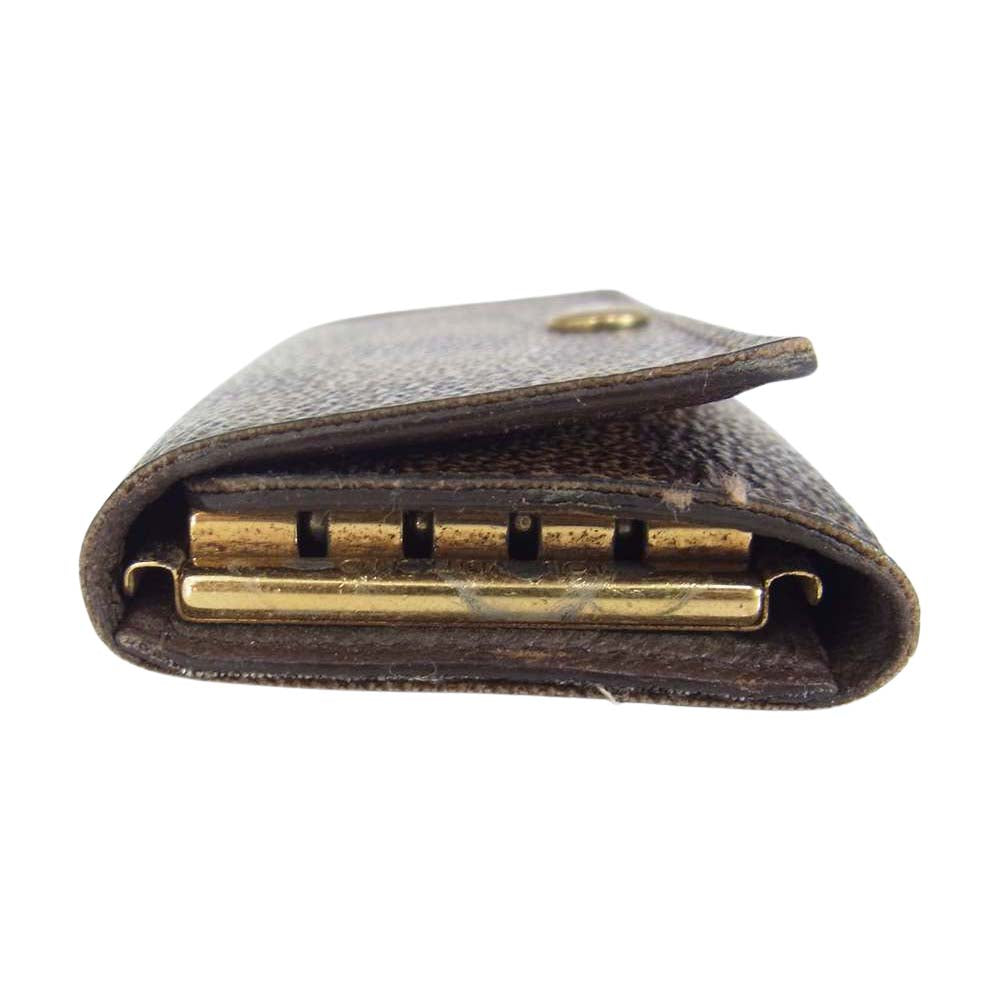 LOUIS VUITTON ルイ・ヴィトン N60385 ダミエ エベヌ ミュルティクレ4 キーケース ブラウン系【中古】