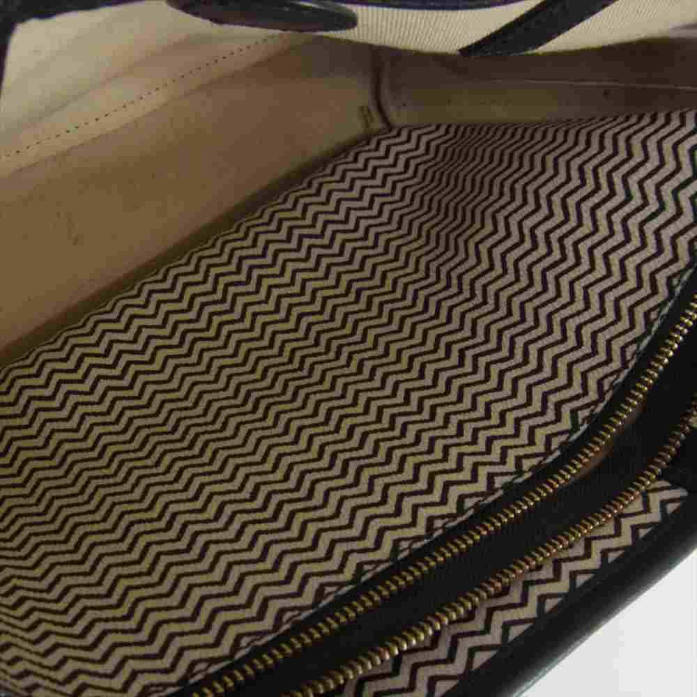 Tory Burch トリーバーチ ドット ハンド トート バッグ ブラック系【中古】