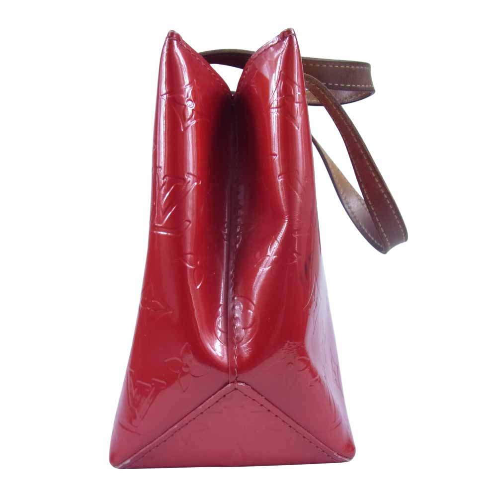 LOUIS VUITTON ルイ・ヴィトン M9132F モノグラム ヴェルニ リードPM ハンドバッグ トートバッグ レッド系【中古】