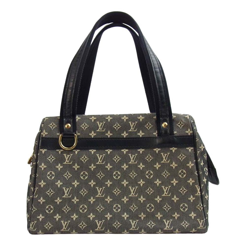 LOUIS VUITTON ルイ・ヴィトン M92214 モノグラム ミニ ジョセフィーヌPM ハンド バッグ ブラウン系 ブラック系【中古】