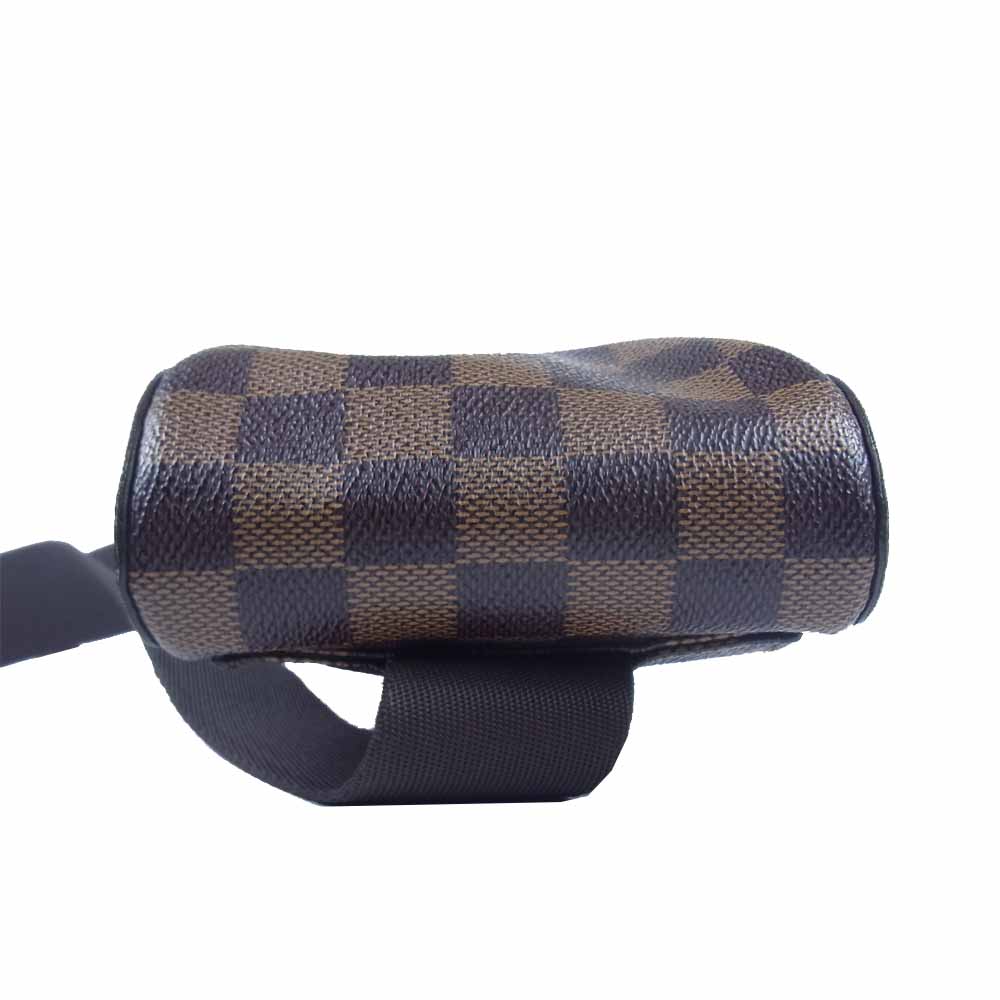 LOUIS VUITTON ルイ・ヴィトン N51994 ダミエ ジェロニモス ボディ バッグ ダークブラウン系【中古】