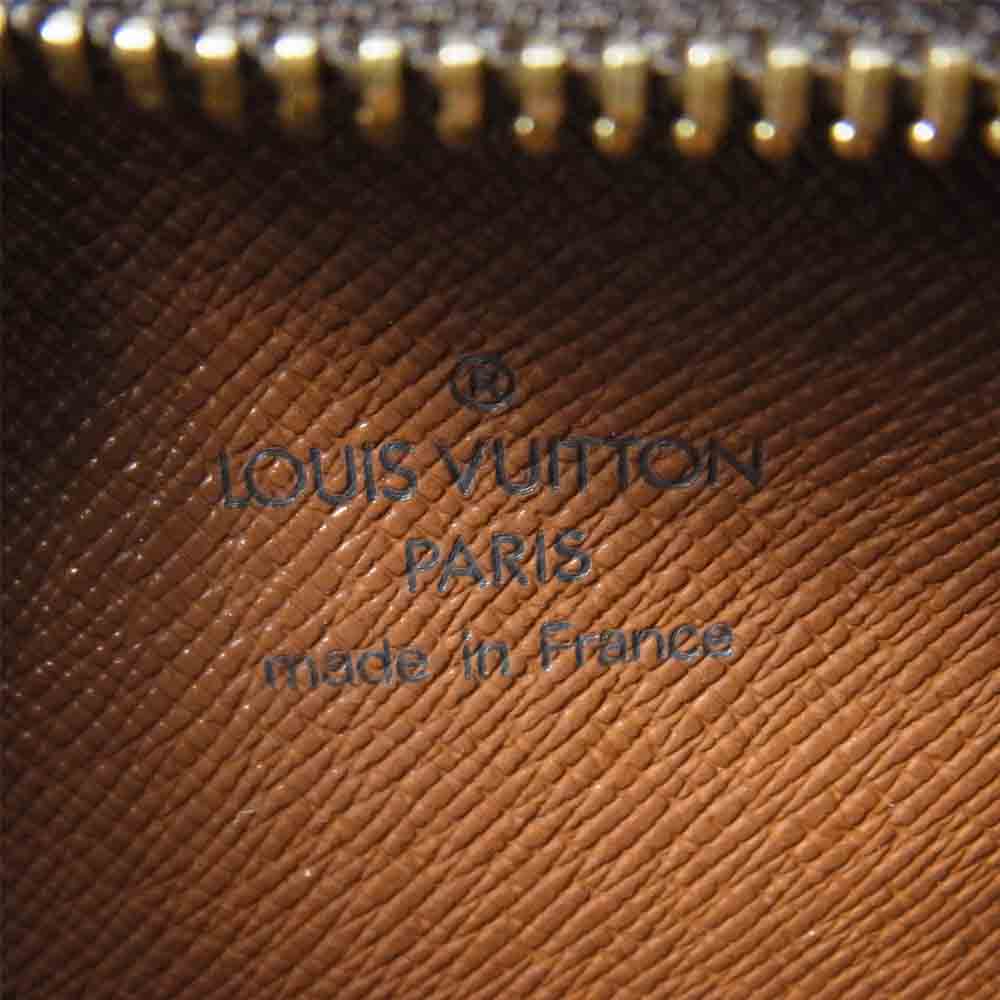 LOUIS VUITTON ルイ・ヴィトン N51994 ダミエ ジェロニモス ボディ バッグ ダークブラウン系【中古】