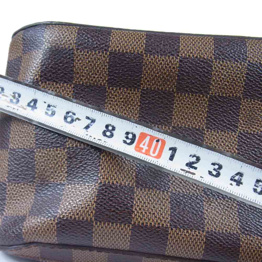 LOUIS VUITTON ルイ・ヴィトン N51994 ダミエ ジェロニモス ボディ バッグ ダークブラウン系【中古】