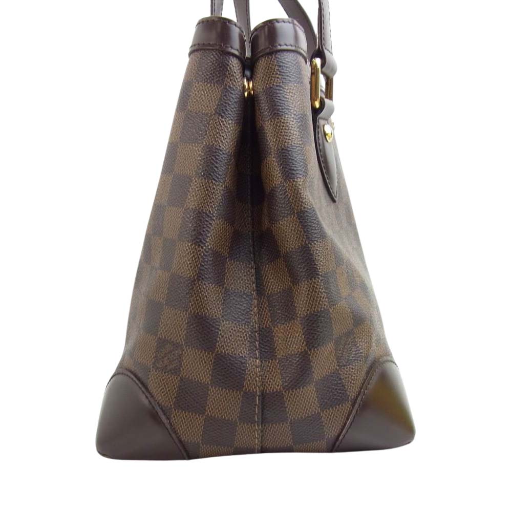 LOUIS VUITTON ルイ・ヴィトン N51205 ダミエ ハムステッドPM トートバッグ ブラウン系【中古】