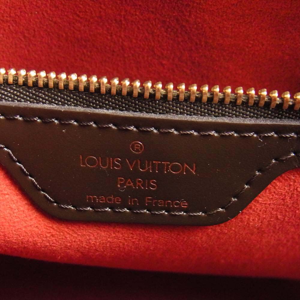 LOUIS VUITTON ルイ・ヴィトン N51205 ダミエ ハムステッドPM トートバッグ ブラウン系【中古】